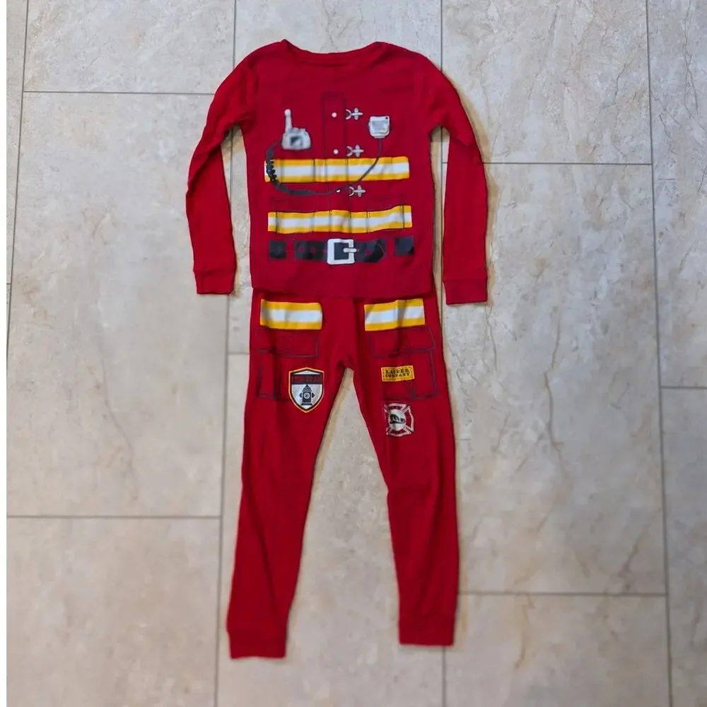 Firefighter kids Pajamas PJs size 5t
